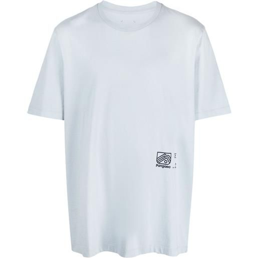 OAMC t-shirt con stampa fotografica - blu