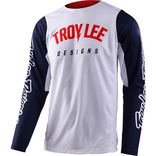TROY_LEE_DESIGNS maglia troy lee designs gp pro boltz bianco