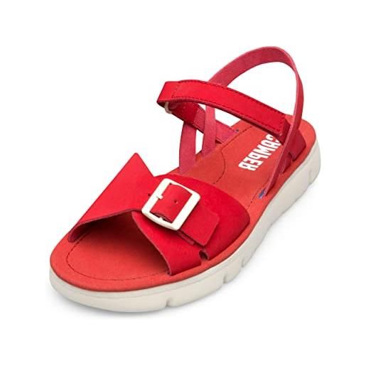Camper oruga sandal-k200631, sandali piatti donna, medium red, 39 eu