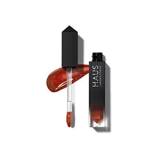 Haus laboratories by lady gaga: le riot lip gloss | high-shine, lightweight lip gloss available in 18 colors, shimmer & sparkle, comfortable wear, vegan & cruelty-free | 0.17 oz. 