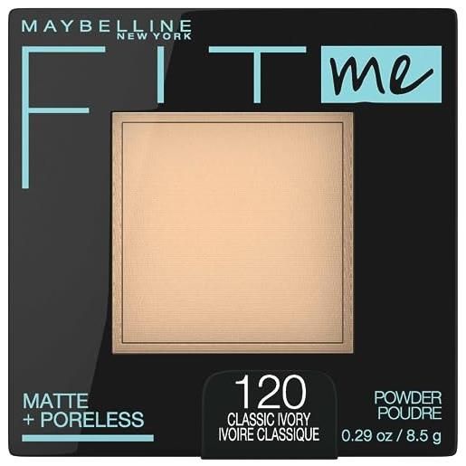 Maybelline new york fit me matte plus poreless powder, classic ivory, 0.30 ounce by Maybelline new york