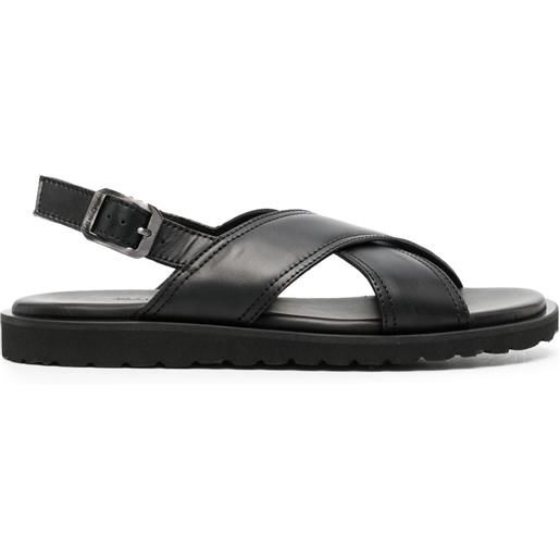 Baldinini sandali con fibbia - nero