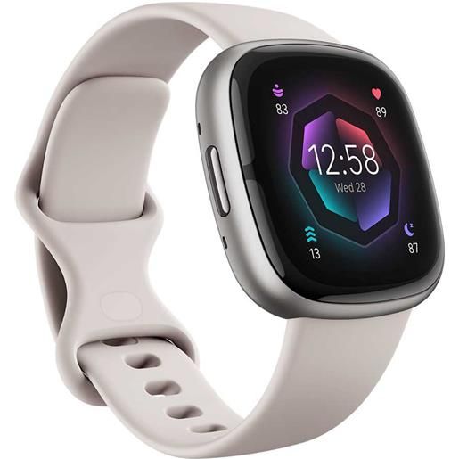 Fitbit sense 2 smartwatch argento