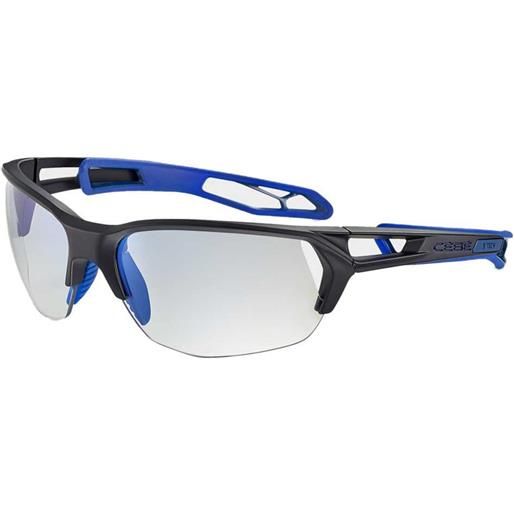 Cebe s´track ultimate photochromic sunglasses trasparente m-zone vario grey blue af/cat0-3