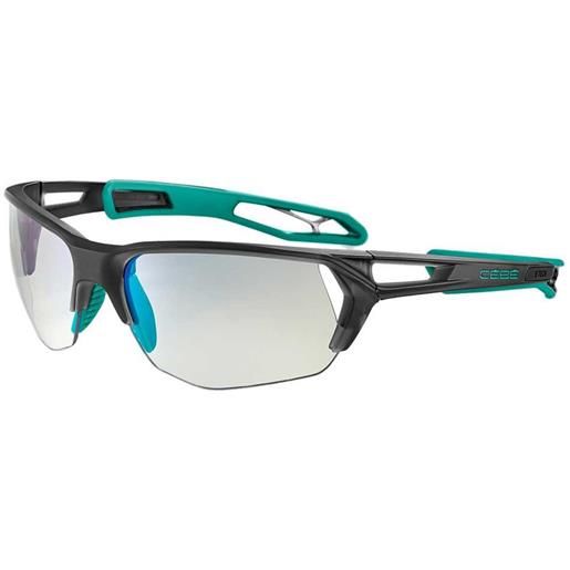 Cebe s´track ultimate photochromic sunglasses trasparente l-zone vario grey blue af/cat0-3