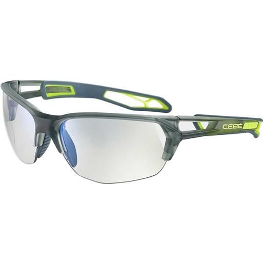 Cebe s´track ultimate photochromic sunglasses trasparente m-zone vario grey blue af/cat0-3