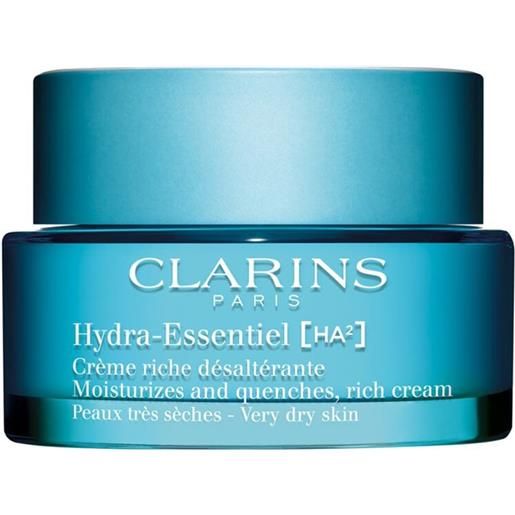 Clarins hydra-essentiel crema idratante ricca - per pelle molto secca 50 ml
