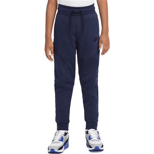 Nike pantalone da ragazzo tech fleece blu
