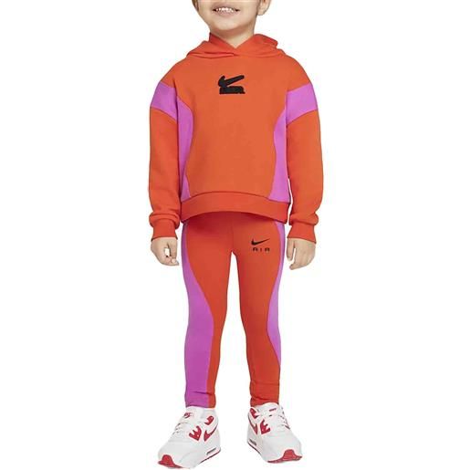 Nike tuta da bambina air rossa