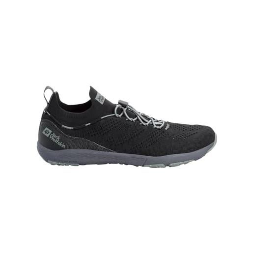 Jack Wolfskin spirit knit low m, scarpe da passeggio uomo, mare scuro, 43 eu