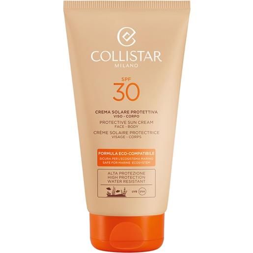 Collistar crema solare protettiva viso-corpo spf 30 formula eco-compatibile 150 ml