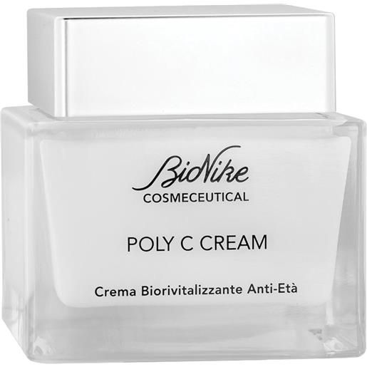 I.C.I.M. (BIONIKE) INTERNATION bionike cosmeceutical poly c cream crema viso biorivitalizzante anti-età 50 ml