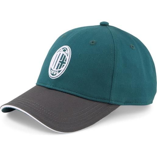 Ac milan puma cappello berretto unisex verde cotone archive base. Ball 024232-01