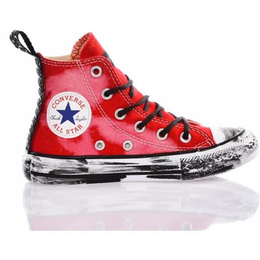 Converse junior bleached red