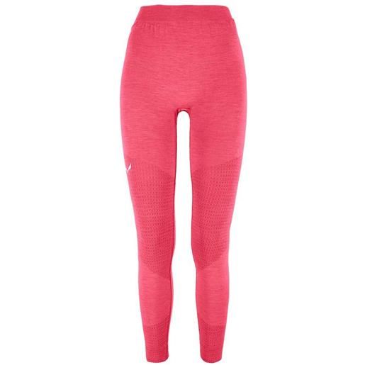 Salewa zebru responsive leggings rosa xl donna