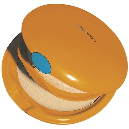 Shiseido cura del sole trucco solare tanning compact foundation natural spf 6 honey