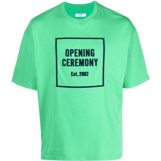 Opening Ceremony t-shirt con stampa - verde