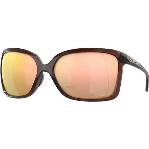 Oakley wildrye prizm woman polarized sunglasses oro prizm rose gold polarized/cat3