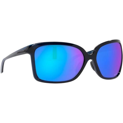 Oakley wildrye prizm woman polarized sunglasses trasparente prizm sapphire polarized/cat3