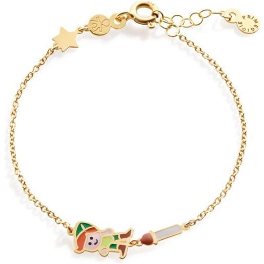 leBebé fiabe ♡ bracciale oro giallo peter pan pmg099