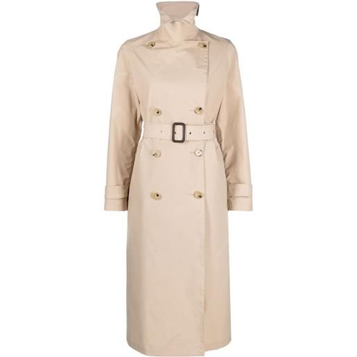 Mackintosh cappotto doppiopetto con cintura - toni neutri