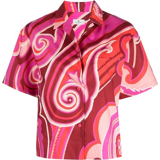 ETRO camicia con stampa - rosa