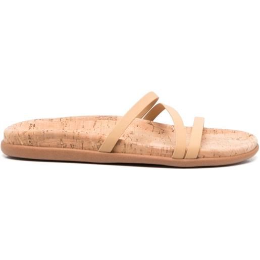 Ancient Greek Sandals sandali slides aspasia - toni neutri