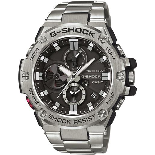 G-Shock orologio G-Shock argentato/acciaio multifunzione uomo gst-b100d-1aer