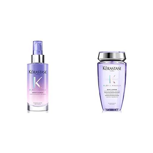 Kerastase Blond Absolu 2% Pure Hyaluronic Acid Serum 50ml - siero  riparatore cute e capelli biondi decolorati