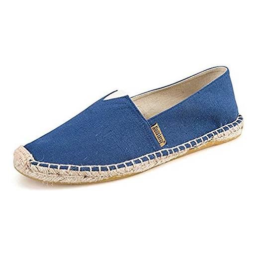 Espadrillas on sale uomo blu