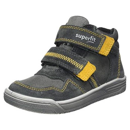 Superfit earth imbottitura leggera in gore-tex, sneaker, grigio/giallo 2000, 35 eu larga