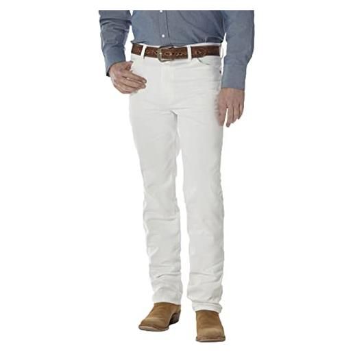 Wrangler jeans da uomo bianco 30w x 30l