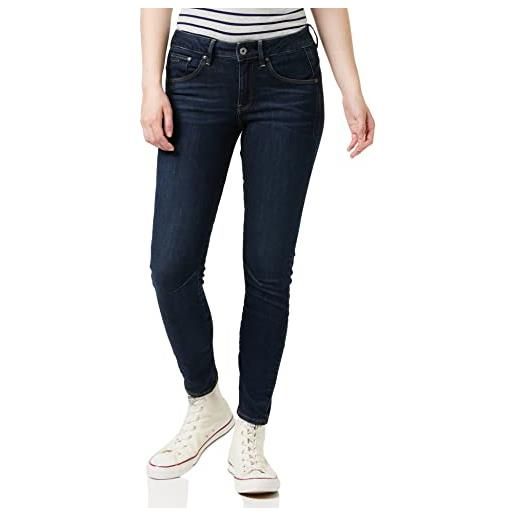 G-STAR RAW women's arc 3d skinny jeans, blu (dk aged d05477-8968-89), 22w / 32l
