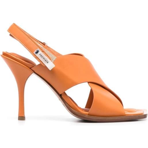 Premiata sandali con tacco a stiletto - arancione