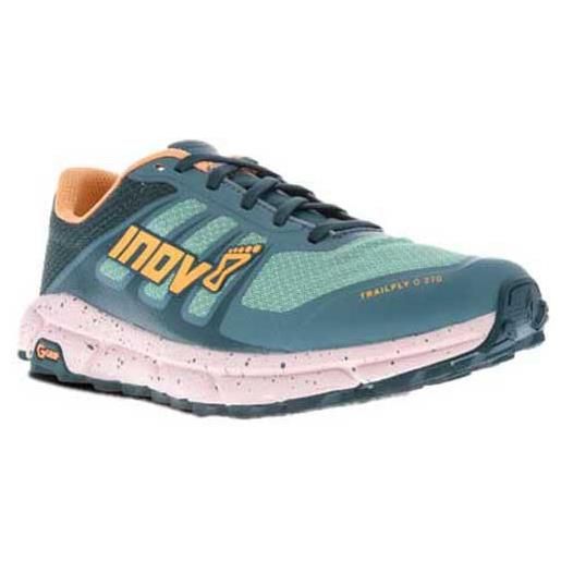 Inov8 trailfly g 270 v2 trail running shoes blu eu 37 1/2 donna