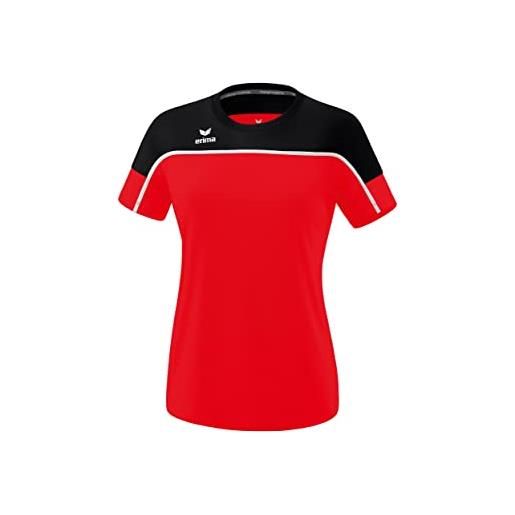 Erima „change by funzionale t-shirt, donna, bianco/rosso/nero, 42