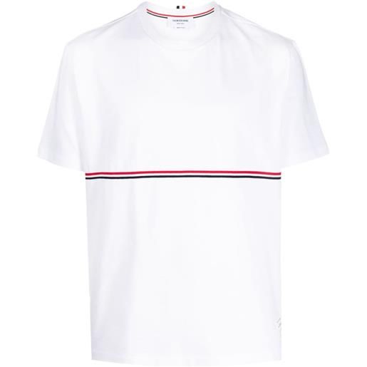Thom Browne t-shirt rwb - bianco