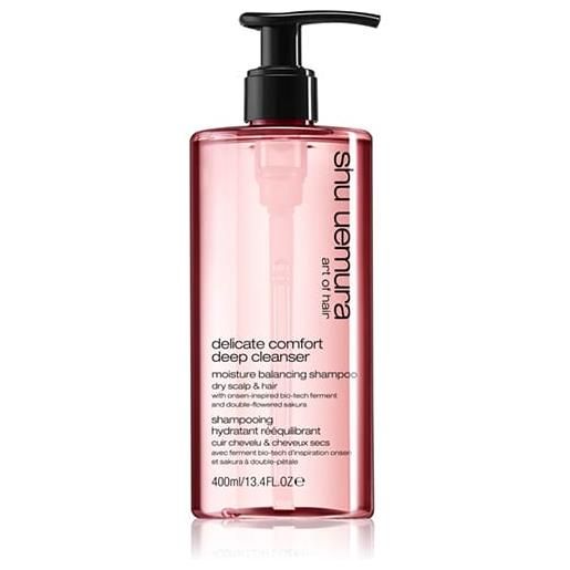 Shu Uemura deep cleanser moisture balancing shampoo 400ml