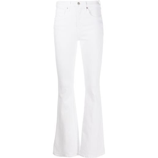 Veronica Beard jeans svasati beverly - bianco