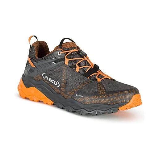 AKU flyrock gtx, scarpe da trekking basse uomo, black/orange (nero, arancione), 46