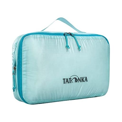 Tatonka sqzy compression pouch m, borsa unisex adulto, azzurro, 4-6 l