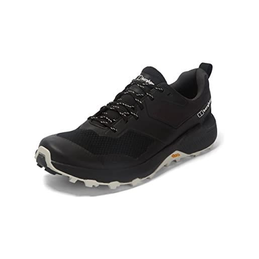 Berghaus trailway active scarpa in gore-tex da uomo, nero/grigioscuro, 46-47