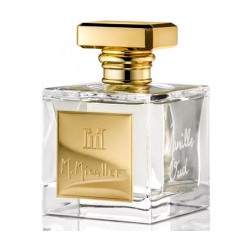 M.Micallef m. Micallef vanille oud eau de parfum 100 ml nuovo in scatola