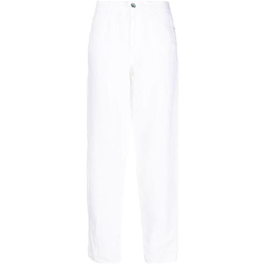 Emporio Armani pantaloni dritti - bianco
