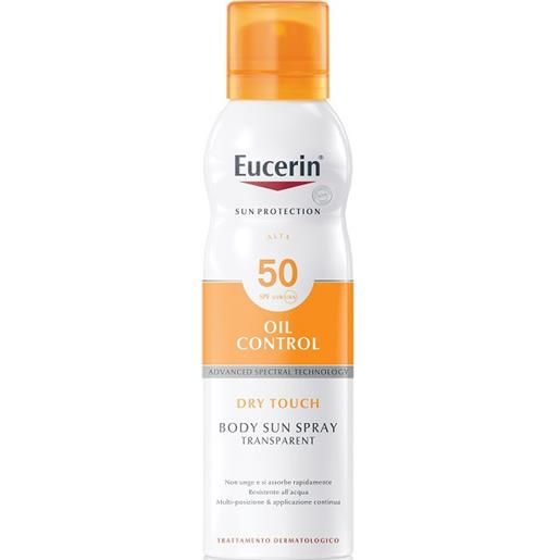BEIERSDORF SpA oil control dry touch spf50 body sun spray eucerin 200ml