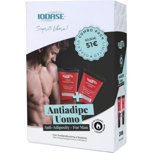 Iodase antiadipe uomo combo pack