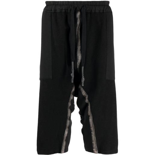 Isaac Sellam Experience shorts con dettagli cinturini - nero