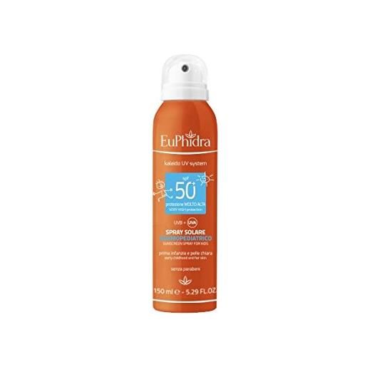 Euphidra spray solare dermopediatrico spf 50+ 150 ml