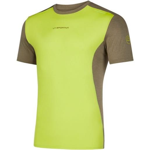 LA SPORTIVA t-shirt tracer uomo lime punch/turtle