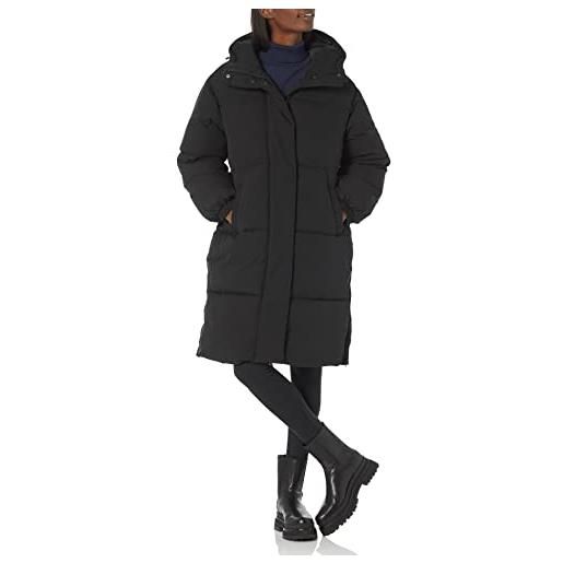 Amazon Essentials piumino lungo oversize da donna (disponibile in taglie forti), marrone chiaro, l